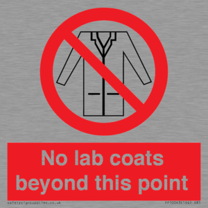 No lab coats beyond this point